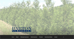 Desktop Screenshot of bartonnurseries.com